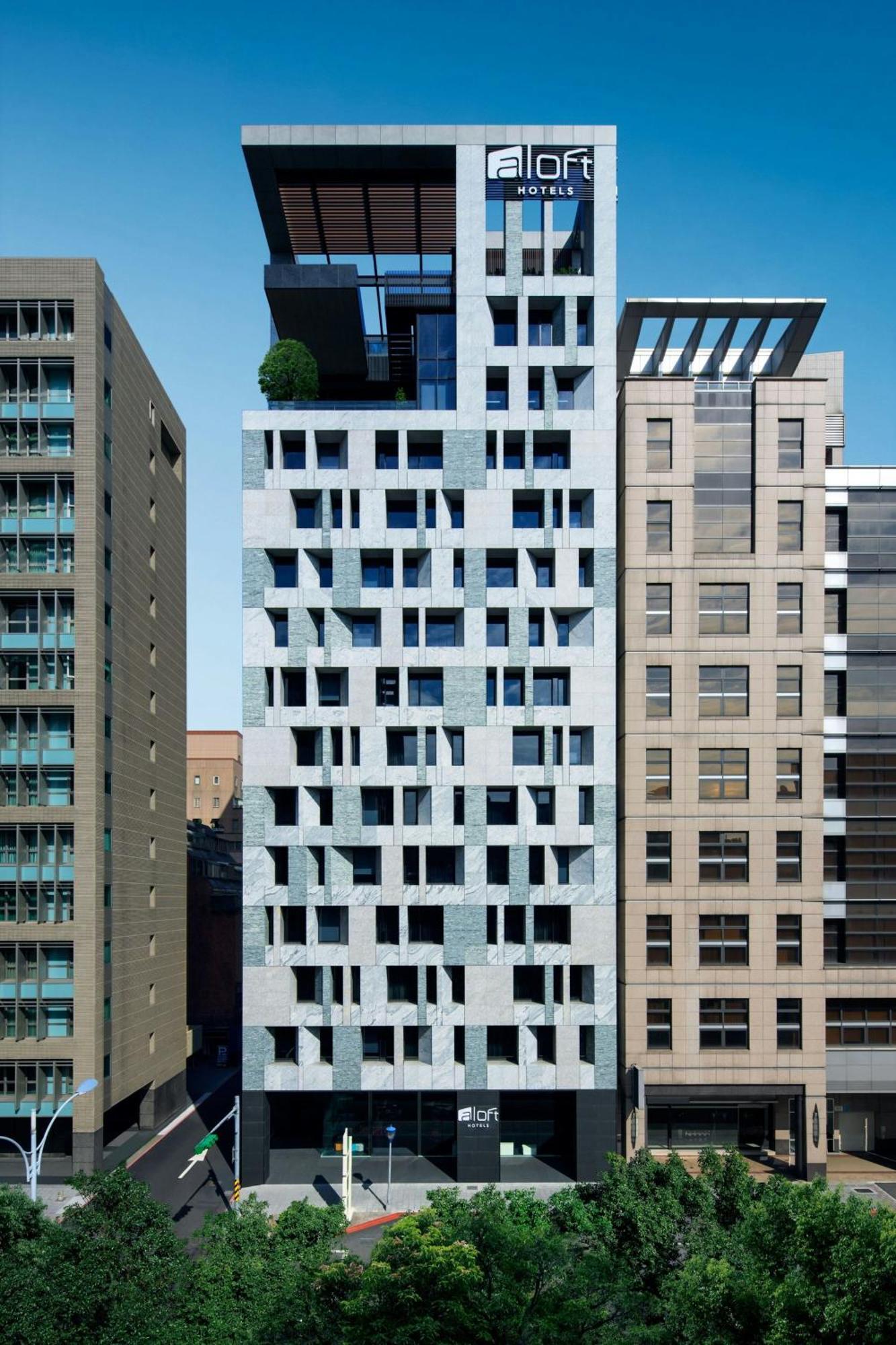 Aloft Taipei Zhongshan Exteriör bild