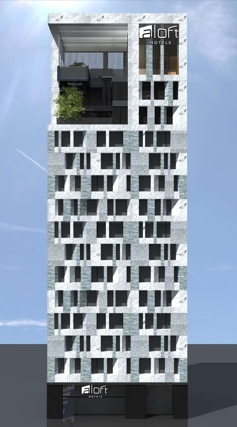 Aloft Taipei Zhongshan Exteriör bild